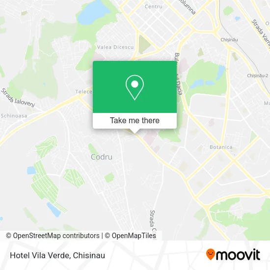 Карта Hotel Vila Verde