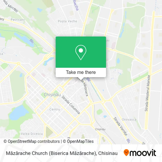 Măzărache Church (Biserica Măzărache) map
