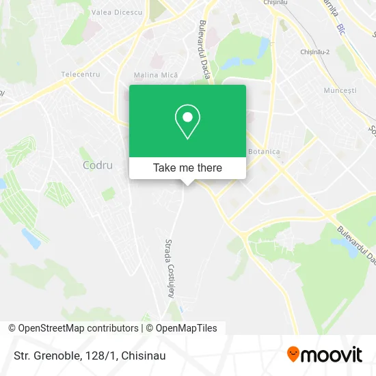 Карта Str. Grenoble, 128/1