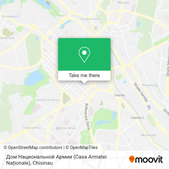 Дом Национальной Армии (Casa Armatei Naționale) map
