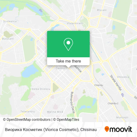 Карта Виорика Косметик (Viorica Cosmetic)