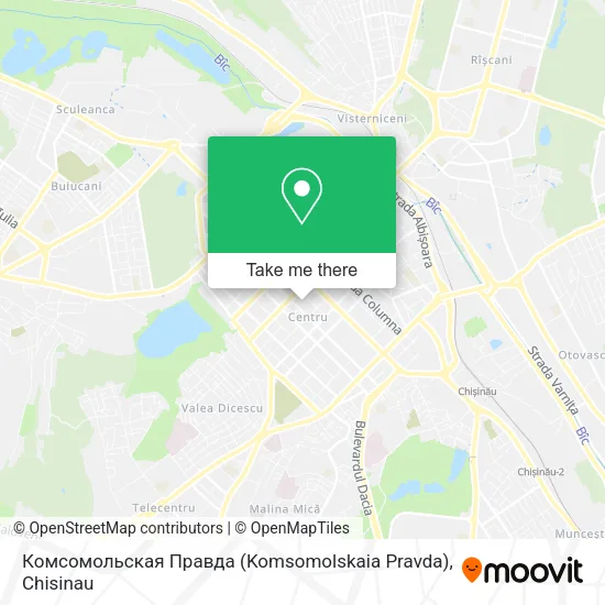 Комсомольская Правда (Komsomolskaia Pravda) map