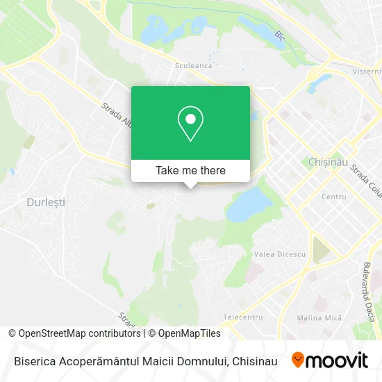 Biserica Acoperământul Maicii Domnului map