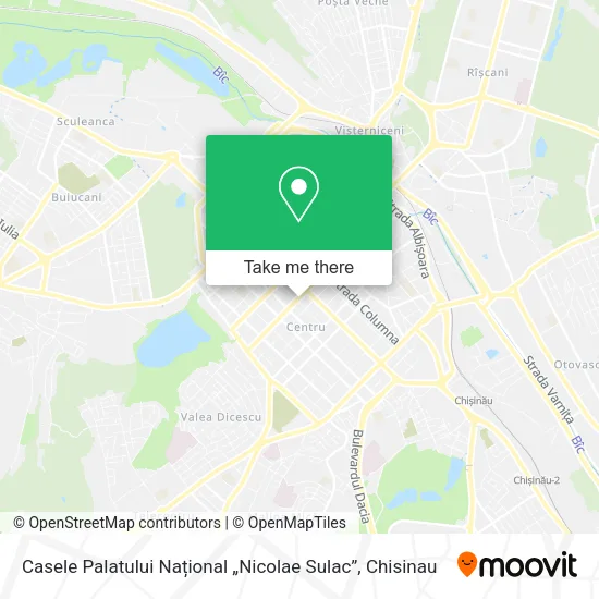 Casele Palatului Național „Nicolae Sulac” map