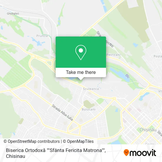 Biserica Ortodoxă ""Sfânta Fericita Matrona"" map