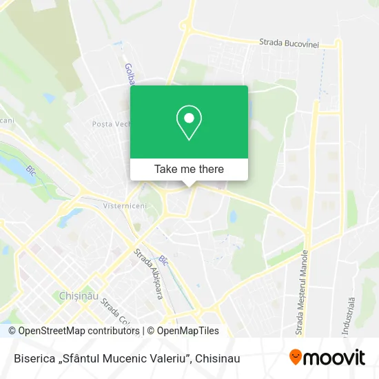 Biserica „Sfântul Mucenic Valeriu” map