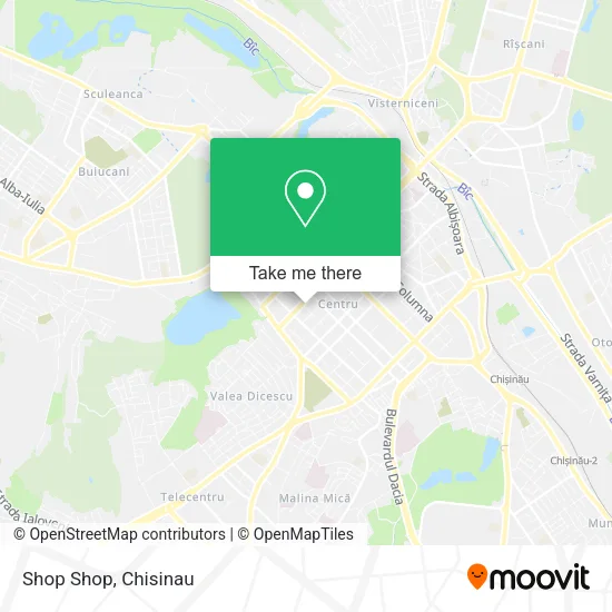 Карта Shop Shop