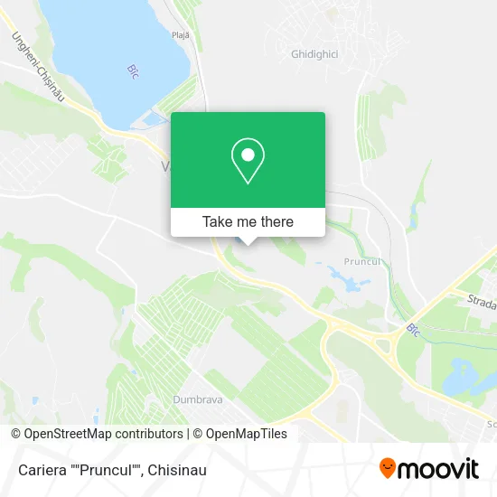 Cariera ""Pruncul"" map