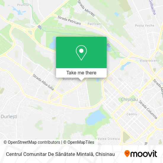 Centrul Comunitar De Sănătate Mintală map