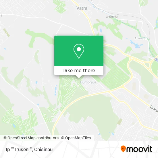 Карта Ip ""Trușeni""