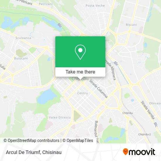 Arcul De Triumf map