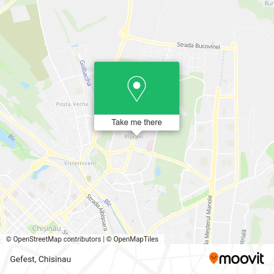 Карта Gefest