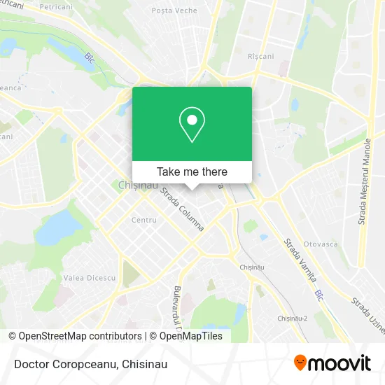 Карта Doctor Coropceanu