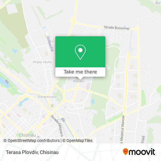 Terasa Plovdiv map