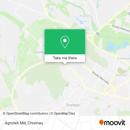 Agroteh.Md map