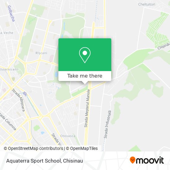 Aquaterra Sport School map