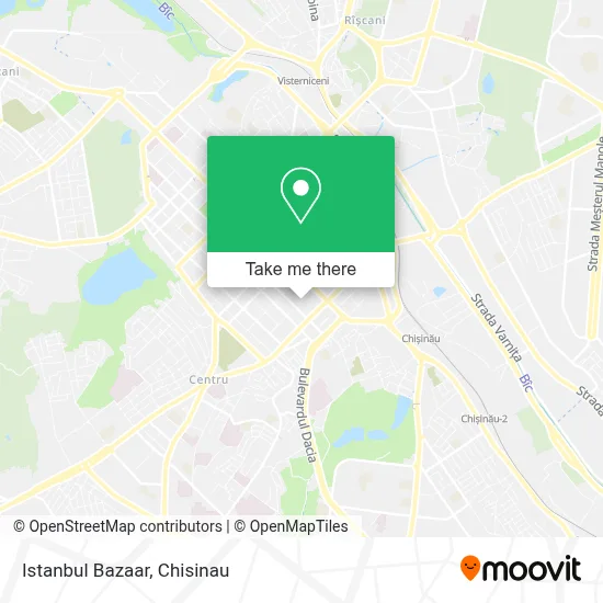 Istanbul Bazaar map
