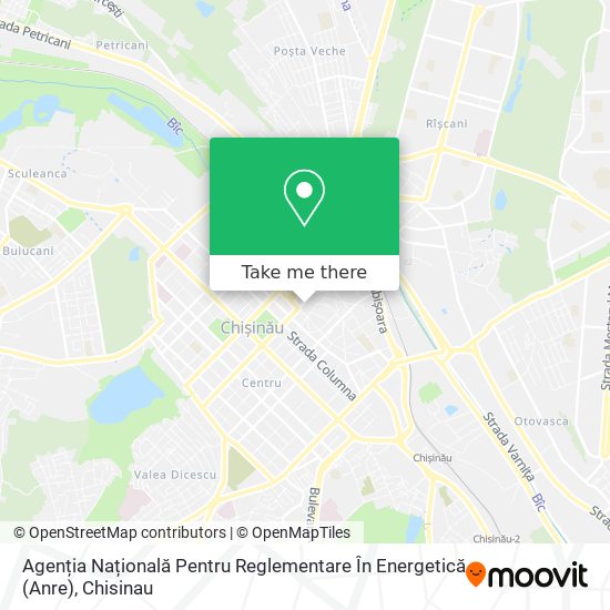 Agenția Națională Pentru Reglementare În Energetică (Anre) map