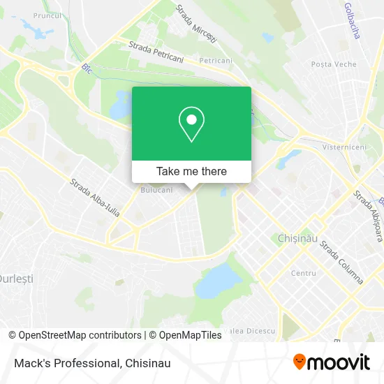 Mack's Professional map