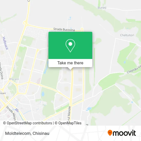 Moldtelecom map