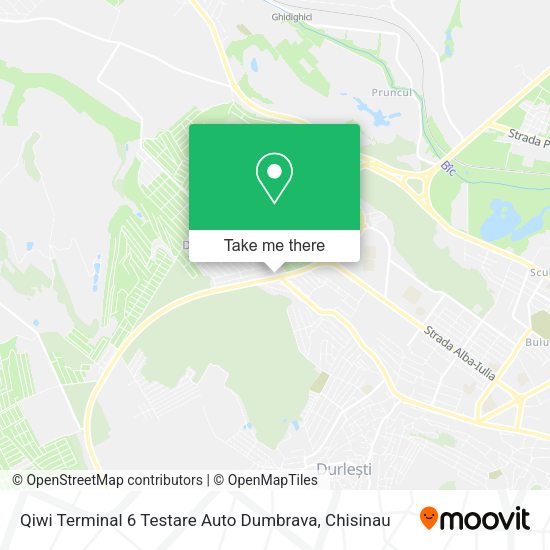 Карта Qiwi Terminal 6 Testare Auto Dumbrava