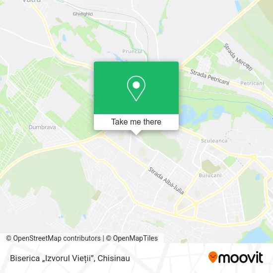Biserica „Izvorul Vieții” map