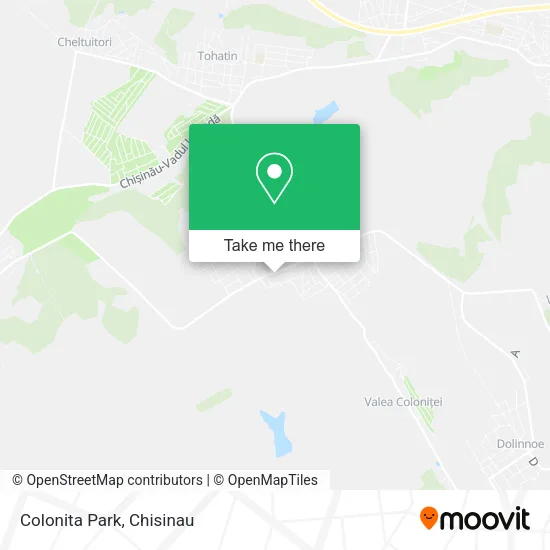 Colonita Park map