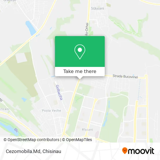 Cezomobila.Md map