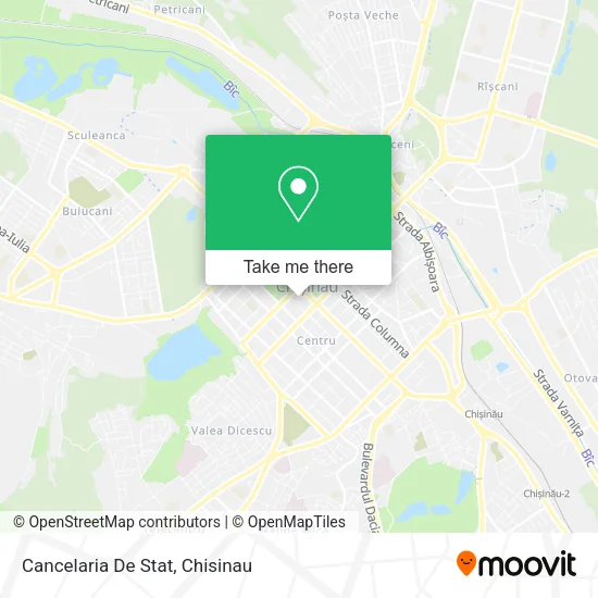 Карта Cancelaria De Stat