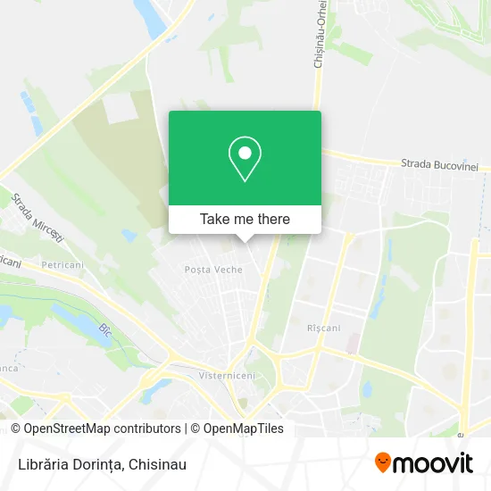 Librăria Dorința map