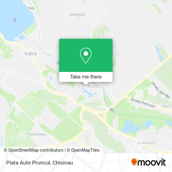 Карта Piata Auto Pruncul