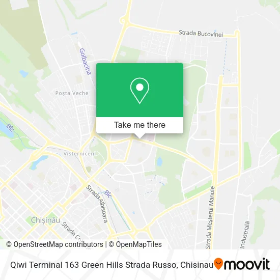 Qiwi Terminal 163 Green Hills Strada Russo map
