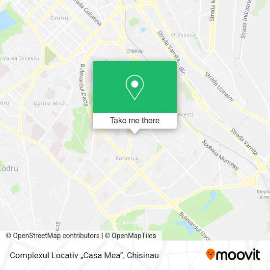 Карта Complexul Locativ „Casa Mea”