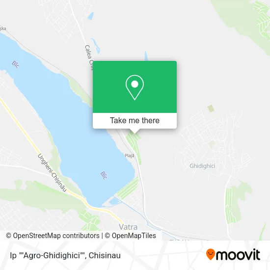 Карта Ip ""Agro-Ghidighici""