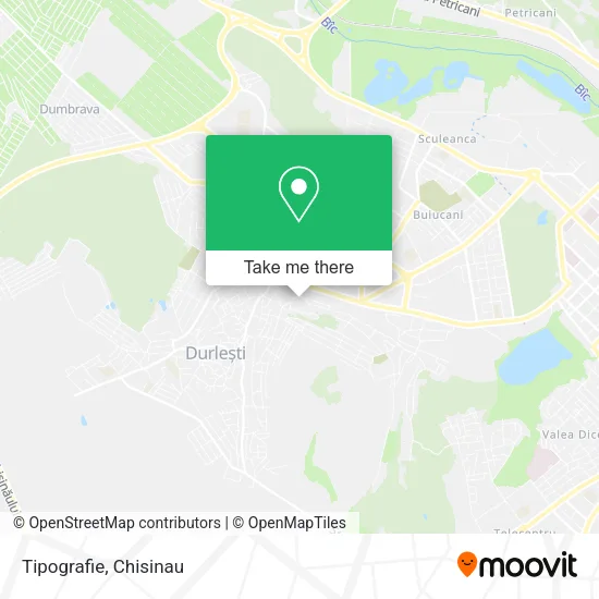 Карта Tipografie