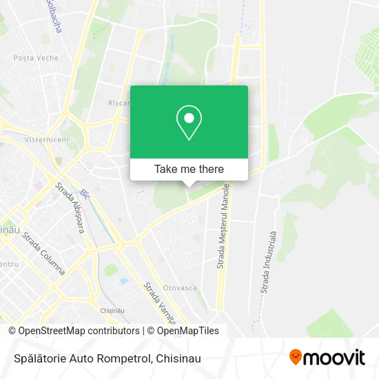 Spălătorie Auto Rompetrol map