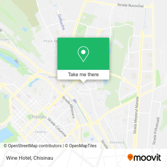 Wine Hotel map