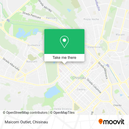 Карта Maicom Outlet
