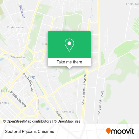 Sectorul Rîșcani map