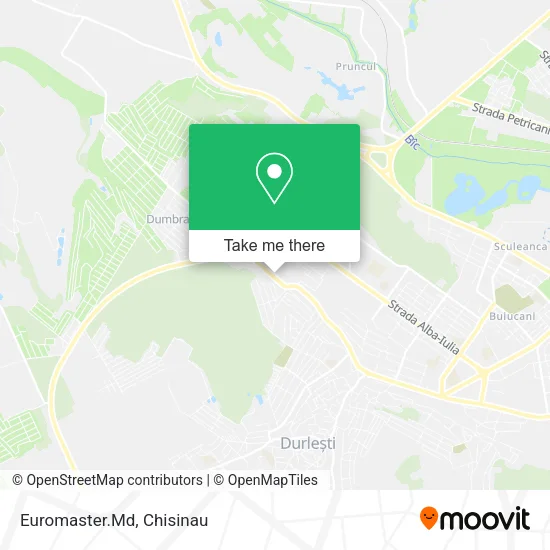 Карта Euromaster.Md