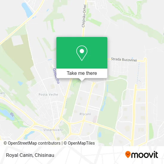 Royal Canin map