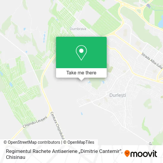 Regimentul Rachete Antiaeriene „Dimitrie Cantemir” map
