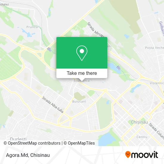 Agora.Md map