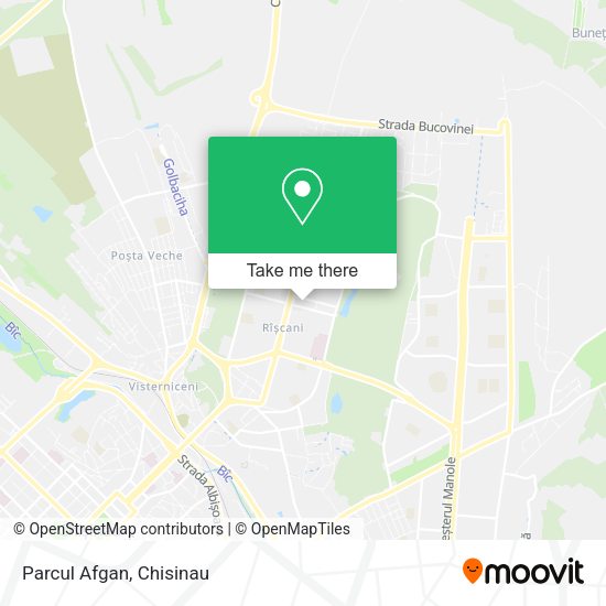 Карта Parcul Afgan