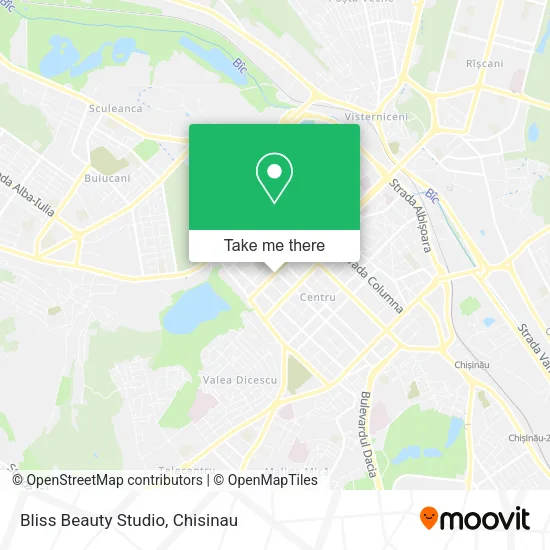 Карта Bliss Beauty Studio