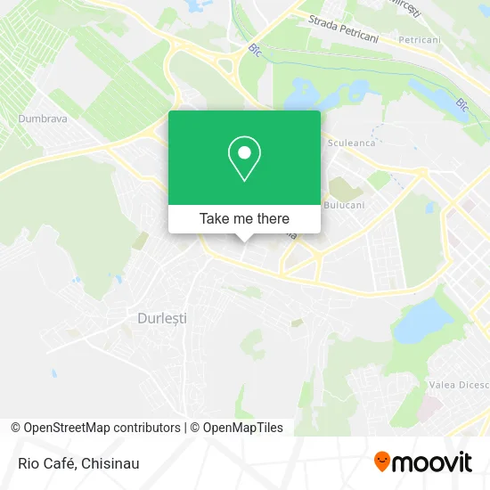 Rio Café map