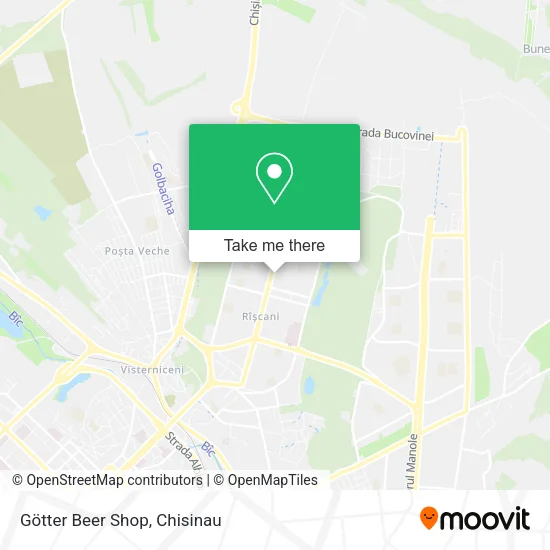 Карта Götter Beer Shop