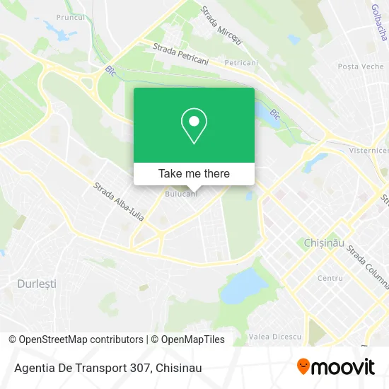 Карта Agentia De Transport 307