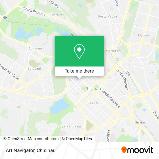Art Navigator map