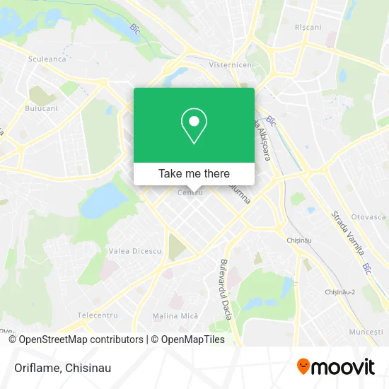 Oriflame map